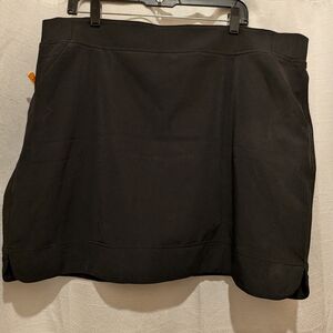 32 Degrees Black Skort NWT XXL